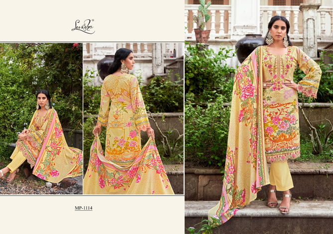 Mehfuz 4 By Levisha 1113 -1120 Pakistani Dress Material Catalog